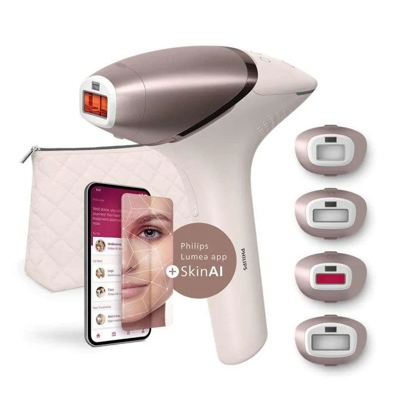 Epilatore Luce Pulsata Philips BRI977/00 Senza Fili Precisione Viso