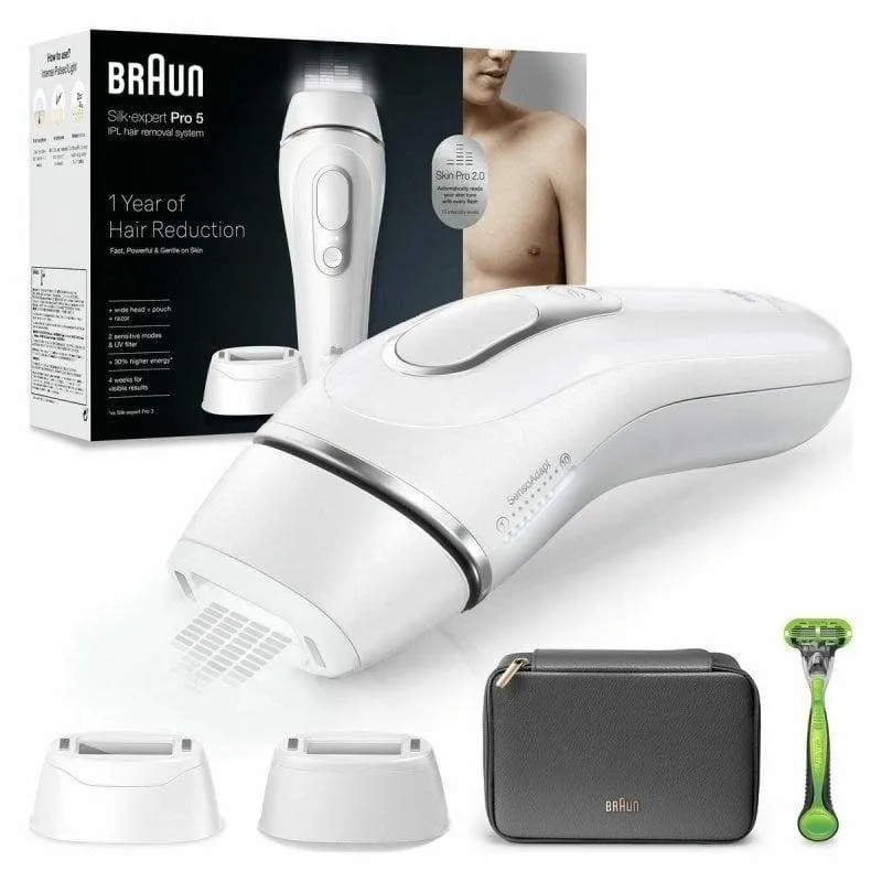 Epilatore Luce Pulsata Braun Silk-expert Pro PL5145 10 Livelli Sensore Pelle