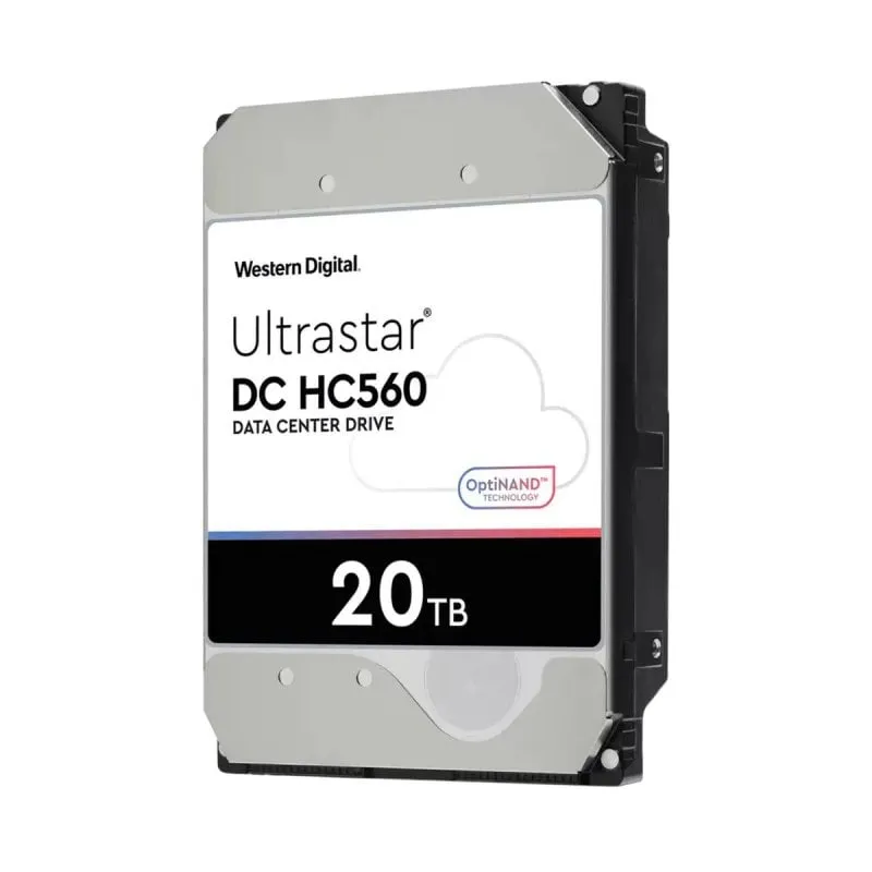 Disco Duro Western Digital Ultrastar DC HC560 20TB HDD 7200rpm SAS 1.2GB/s Server