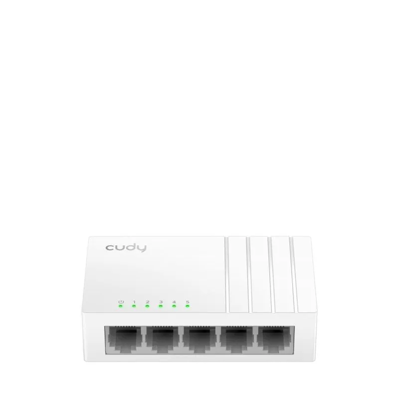 Switch Cudy GS105U 5 porte Gigabit USB Tipo C Montaggio Parete Bianco