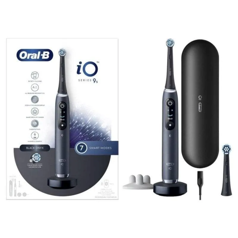 Spazzolino Elettrico Oscillante Oral-B iO 9S 7 Modalità 2 Testine Timer Bluetooth