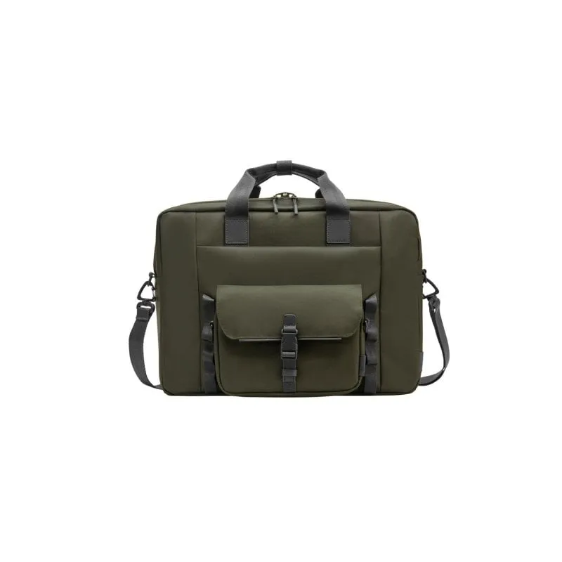 Borsa modulare HP per laptop 15.6" poliestere impermeabile 22L verde/grigio