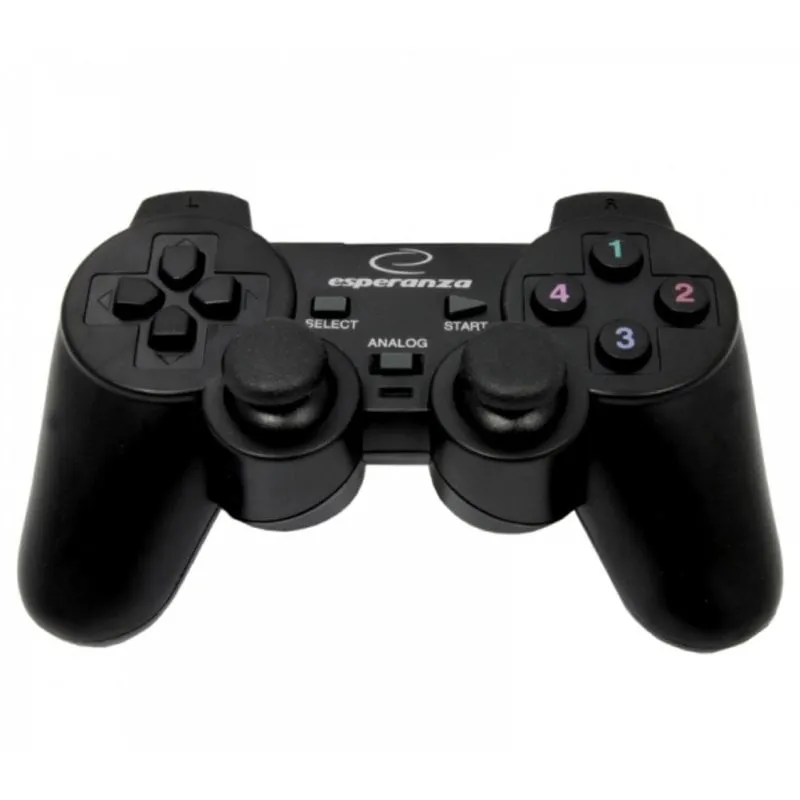 Gamepad Esperanza EG102 PC Playstation 3 D-pad analogico digitale USB 2.0