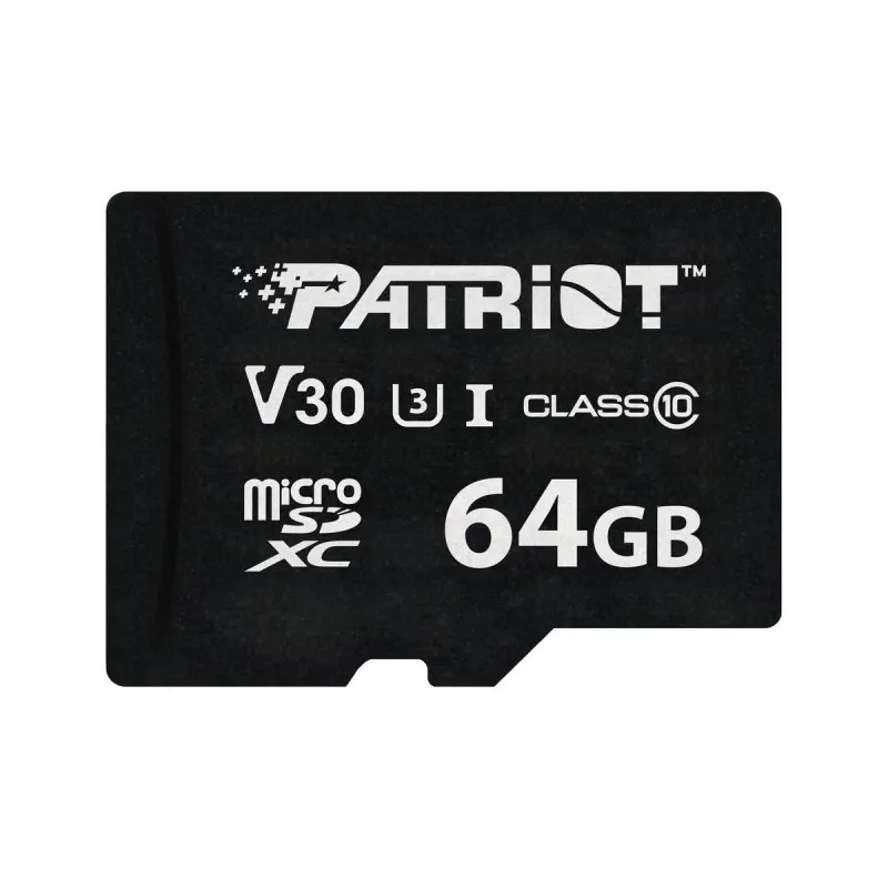 Scheda MicroSDXC Patriot VX Series 64 GB UHS-I Velocità 90 MB/s 80 MB/s