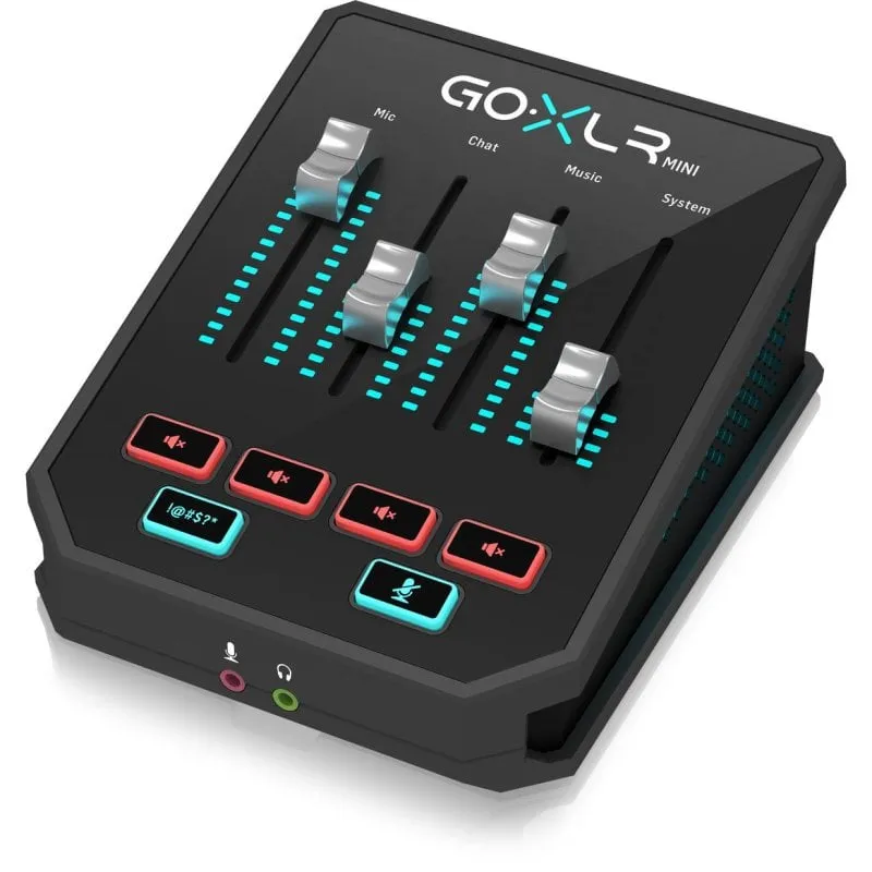Interfaccia audio TC-Helicon GO XLR Mini 24 bit 48 kHz EQ 4 bande USB