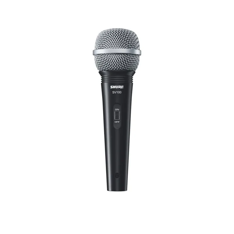 Microfono Shure SV100 XLR cardioide con interruttore integrato