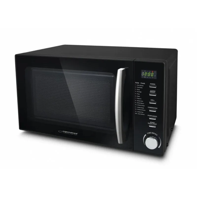 Microonde Esperanza COCINERO 20 Litri 1200W Grill LED Timer Sicurezza Bambini