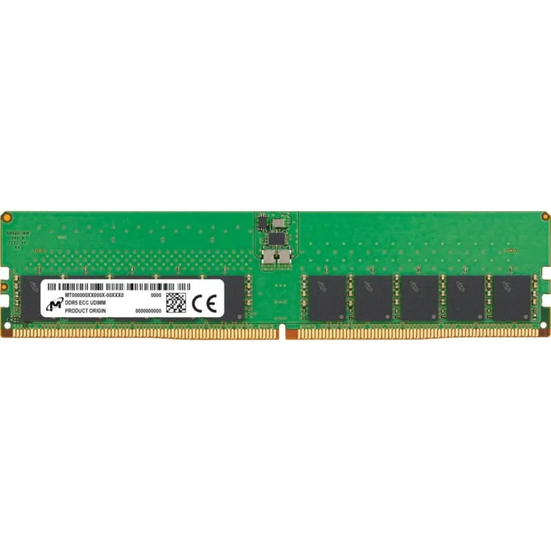 Memoria RAM Micron MTC20C2085S1EC56BR 32GB 1x32GB DDR5 5600MHz CL46 ECC Server