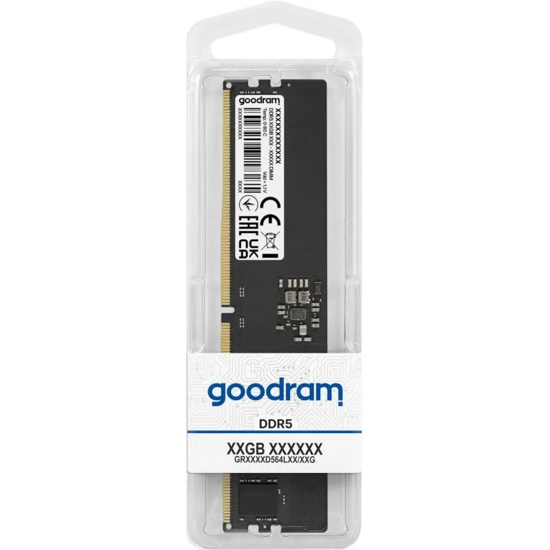 Memoria RAM Goodram GR5600D564L46S/8G 8GB 1x8GB DDR5 5600MHz CL46 DIMM