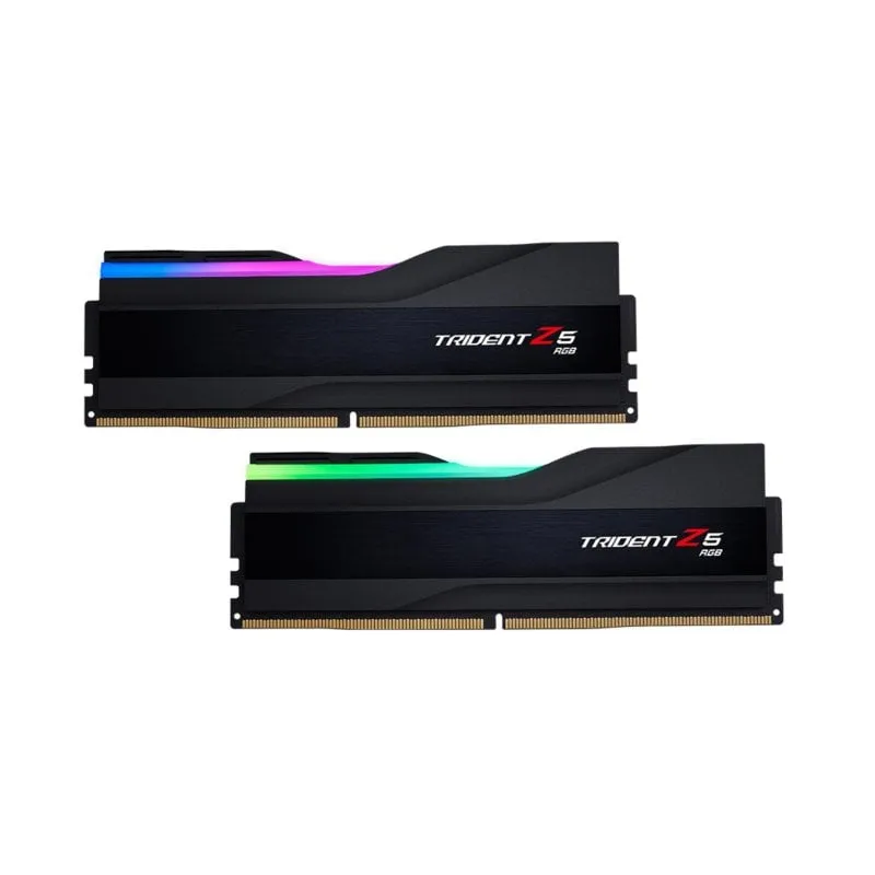 Memoria RAM G.Skill Trident Z5 RGB F5-6000J3636F32GX2-TZ5RK 64GB 2x32GB DDR5 6000MHz CL36 Intel XMP RGB Nero