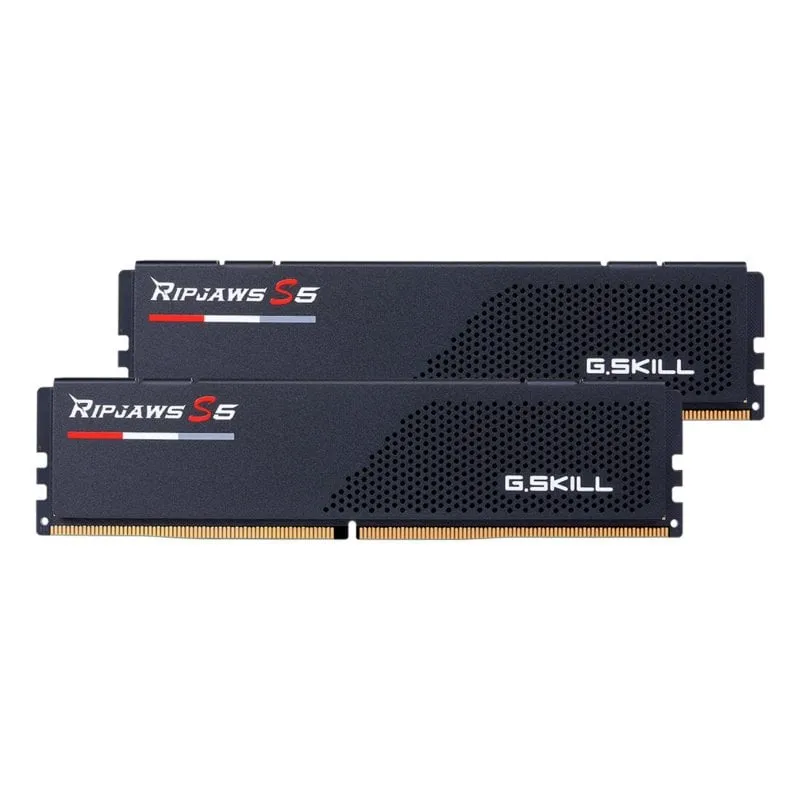 Memoria RAM G.Skill Ripjaws S5 F5-5200J4040A32GX2-RS5K 64GB 2x32GB DDR5 5200MHz CL40 Intel XMP