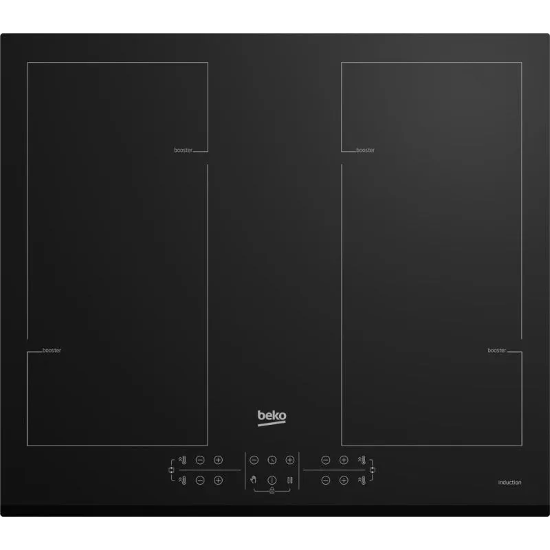 Piano a induzione Beko HII64206F2MT integrato 60 cm 4 zone controllo touch