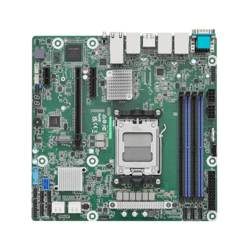 Schede Madri Asrock B650D4U-2L2T/BCM B650 Socket AM5 DDR5 Micro ATX ECC 4xLAN RAID