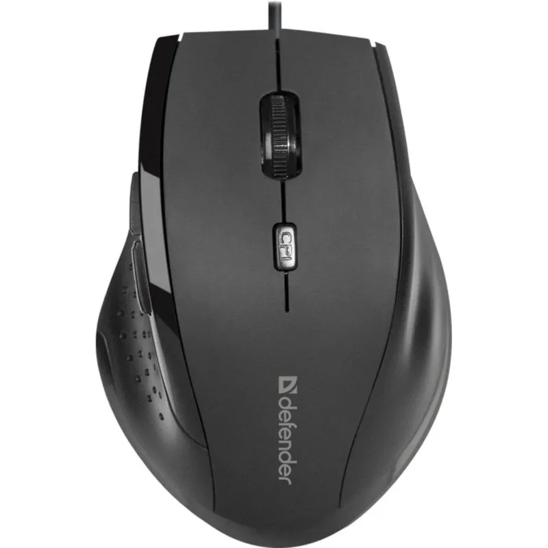 Mouse Defender ACCURA MM-362 USB 1600 DPI Nero 6 Tasti Ergonomico