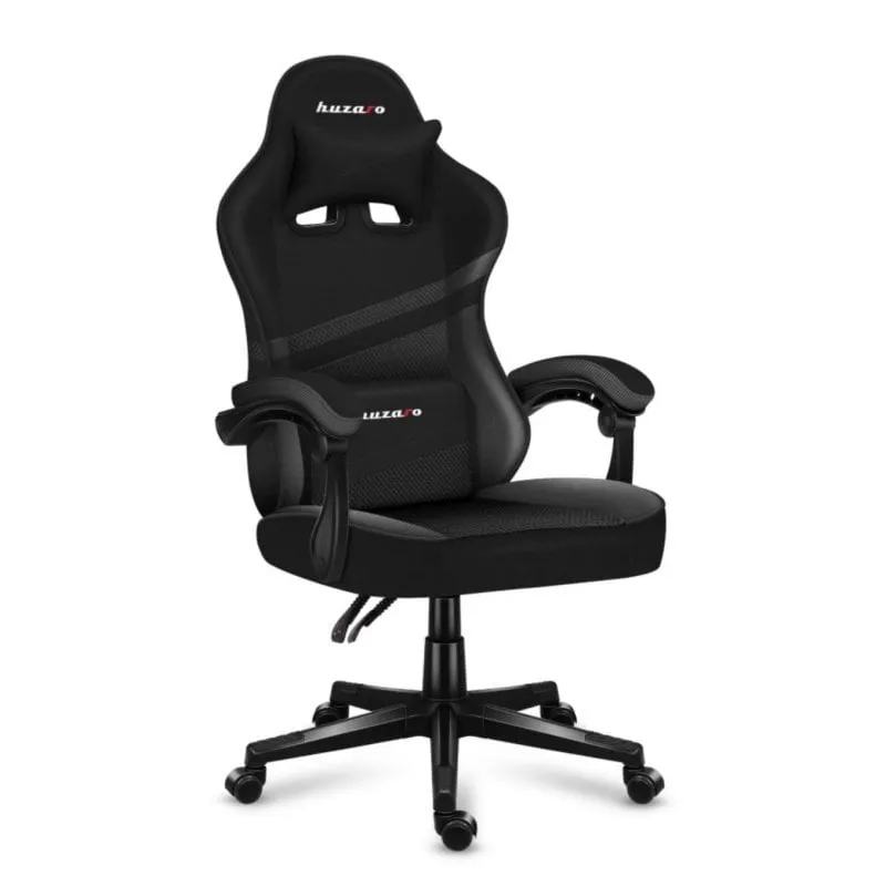Sedia gaming Huzaro FORCE 4.4 CARBON ergonomica 130 kg regolabile nera
