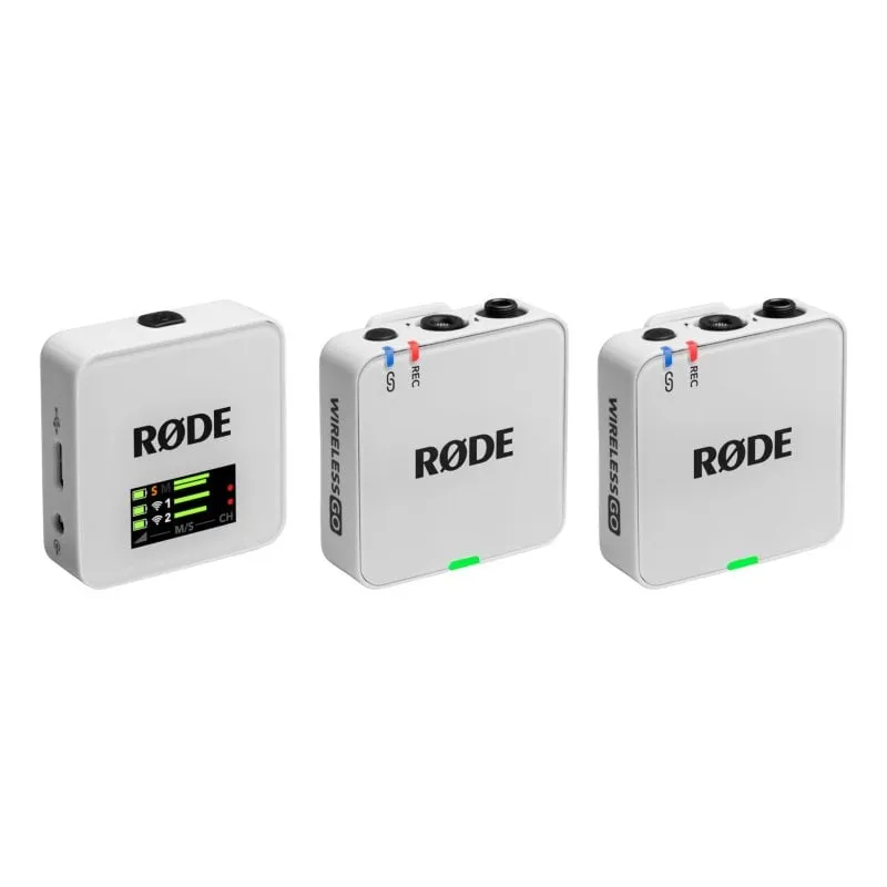 Microfono Rode Wireless GO 3.5 mm omnidirezionale wireless 260 m batteria integrata