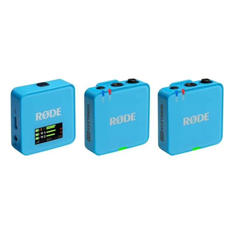 Microfono Rode Wireless GO wireless omnidirezionale con 2 trasmettitori integrati