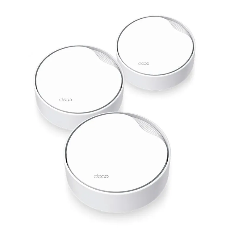 WiFi Mesh TP-Link 3 nodi 2402 Mbps 600 m² con PoE e parental control