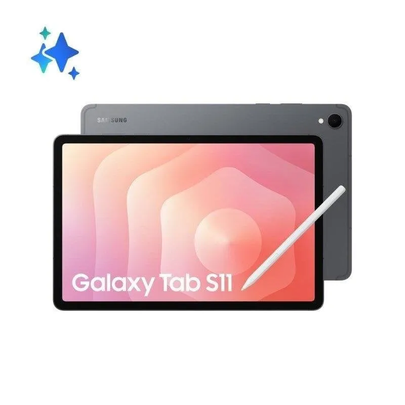 Tablet Samsung Galaxy Tab S11 WiFi 11" Grigio 12GB 128GB Penna Stylus Audio Stereo