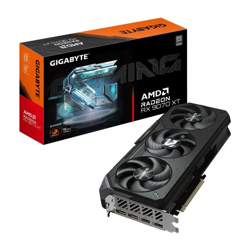 Scheda Grafica GIGABYTE Radeon RX 9070 XT GAMING 16GB GDDR6 PCIe 5.0