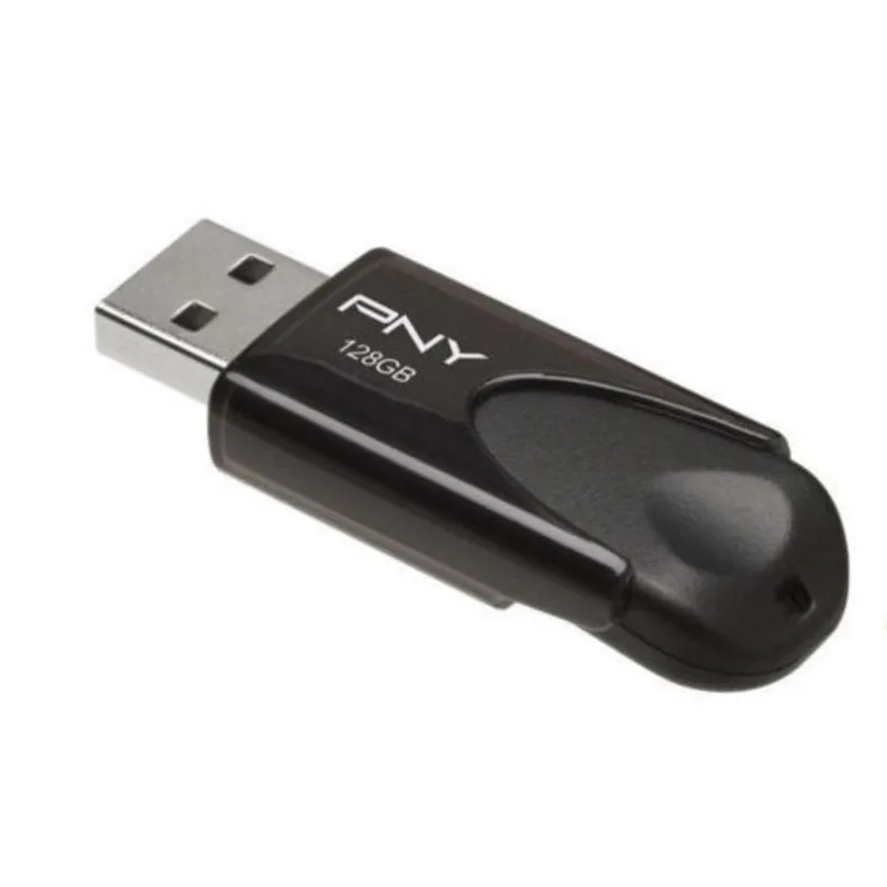 Pendrive PNY Attaché 4 128GB USB 2.0 velocità 25MB/s Nero