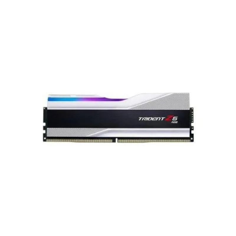 Memoria RAM G.Skill Trident Z5 RGB 32GB 2x16GB DDR5 6000MHz CL36 Intel XMP Argento