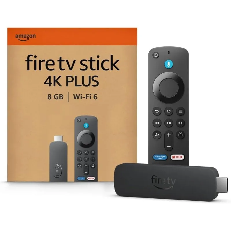 Lettore multimediale Amazon Fire TV Stick 4K Plus Quad-Core Wi-Fi 6 Alexa 8GB