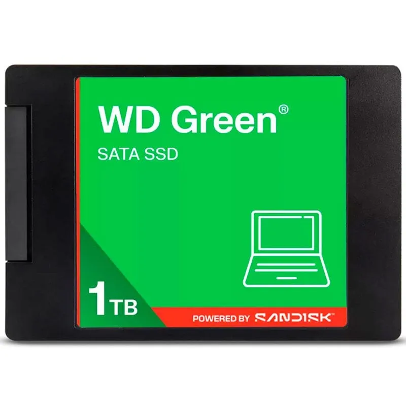 Disco Duro Sandisk WD Green 1TB SSD 2.5" 545MB/s 3D NAND