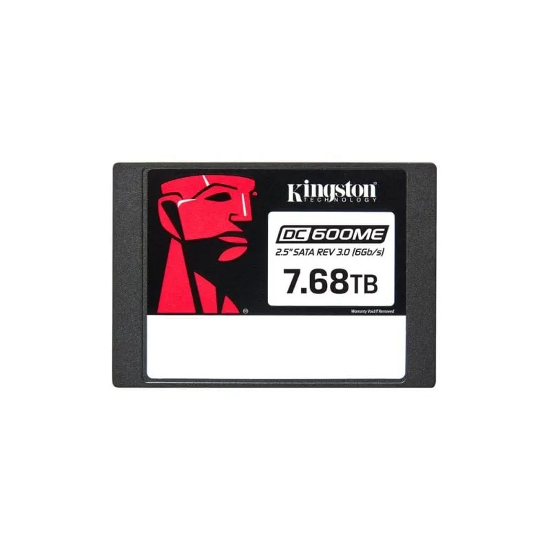 Disco Duro Kingston DC600ME 7,68TB SSD 2.5" SATA III 560MB/s Crittografia