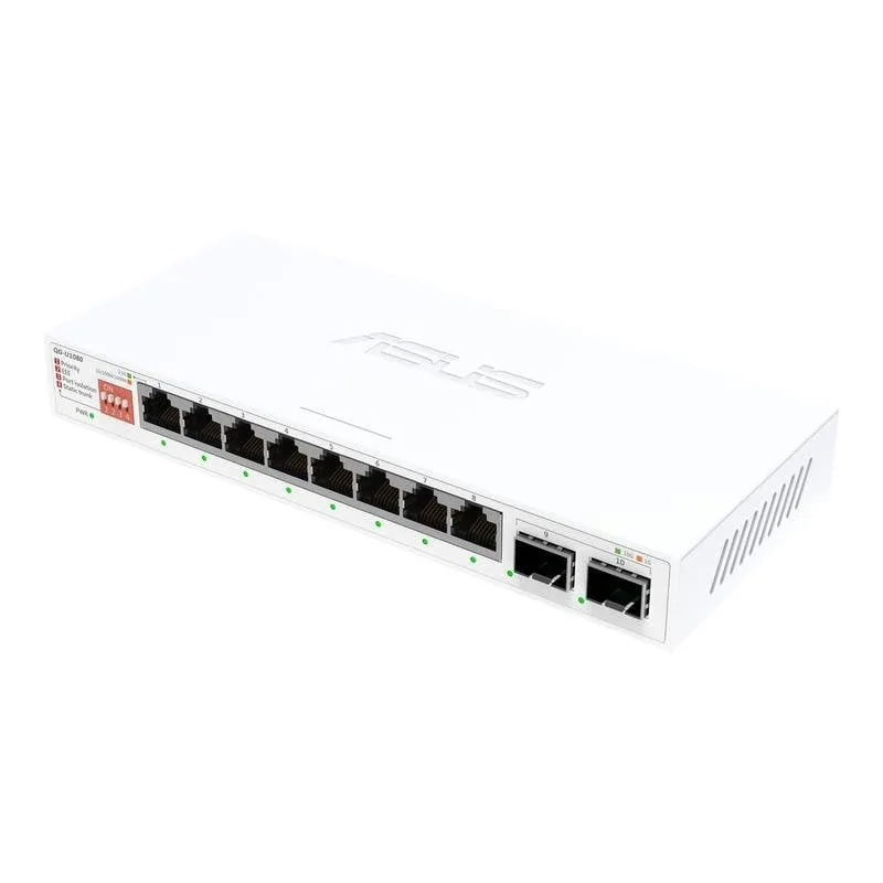 Switch Asus QG-U1080 8 porte 2.5G Ethernet gestione non amministrata SFP+