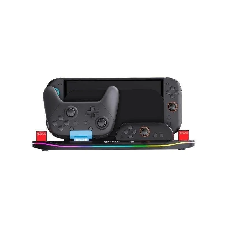 Base di carica Nacon per 4 Joy-Con, Pro Controller e Switch 2