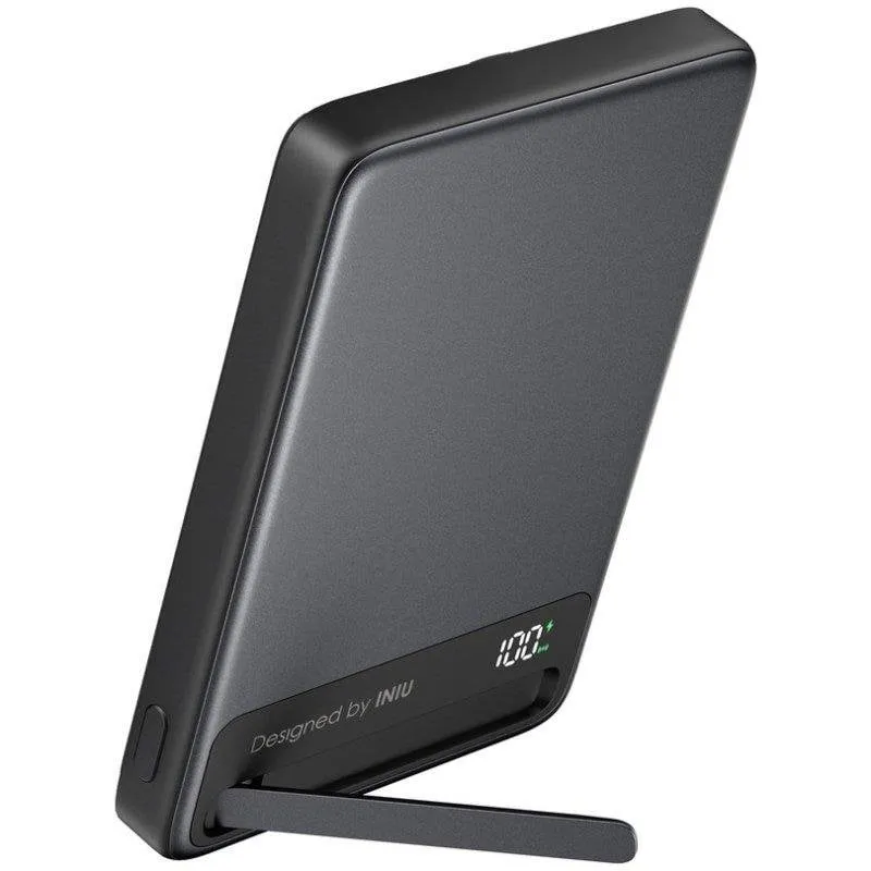 Powerbank INIU MagPro Qi2 Slim 10000mAh 45W magnetico nero ricarica rapida