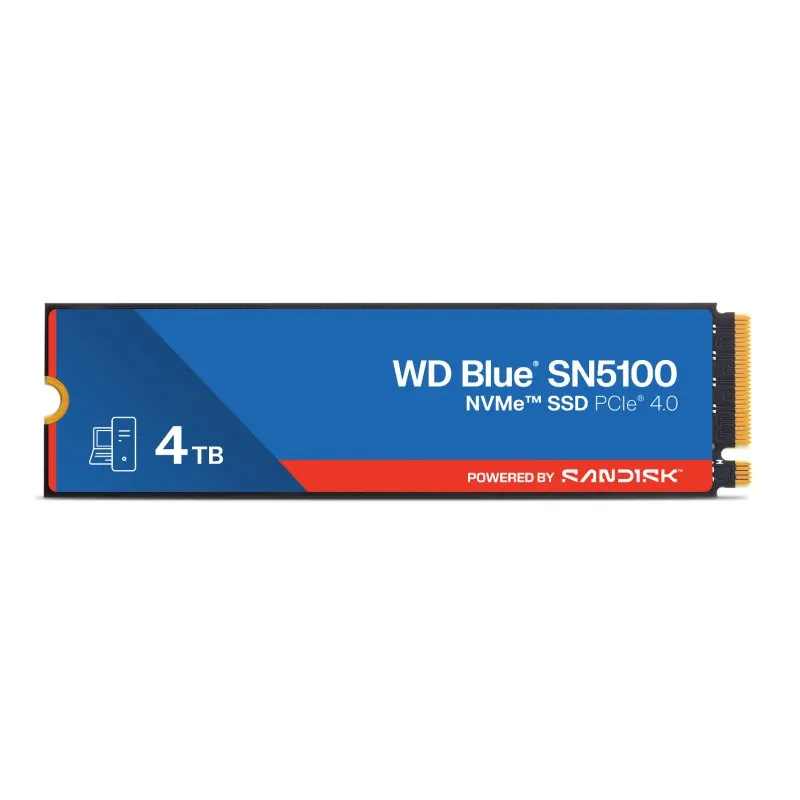 Disco Duro Sandisk WDS400T5B0E-00CPE0 4TB SSD M.2 PCIe 4.0 6900MB/s NVMe