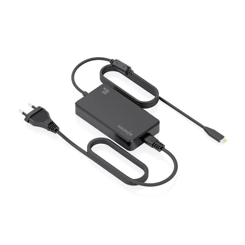 Caricatore da tavolo Aisens ASCH-1PD90D069-BK 90W USB-C GaN PD3.0 1.8m Nero