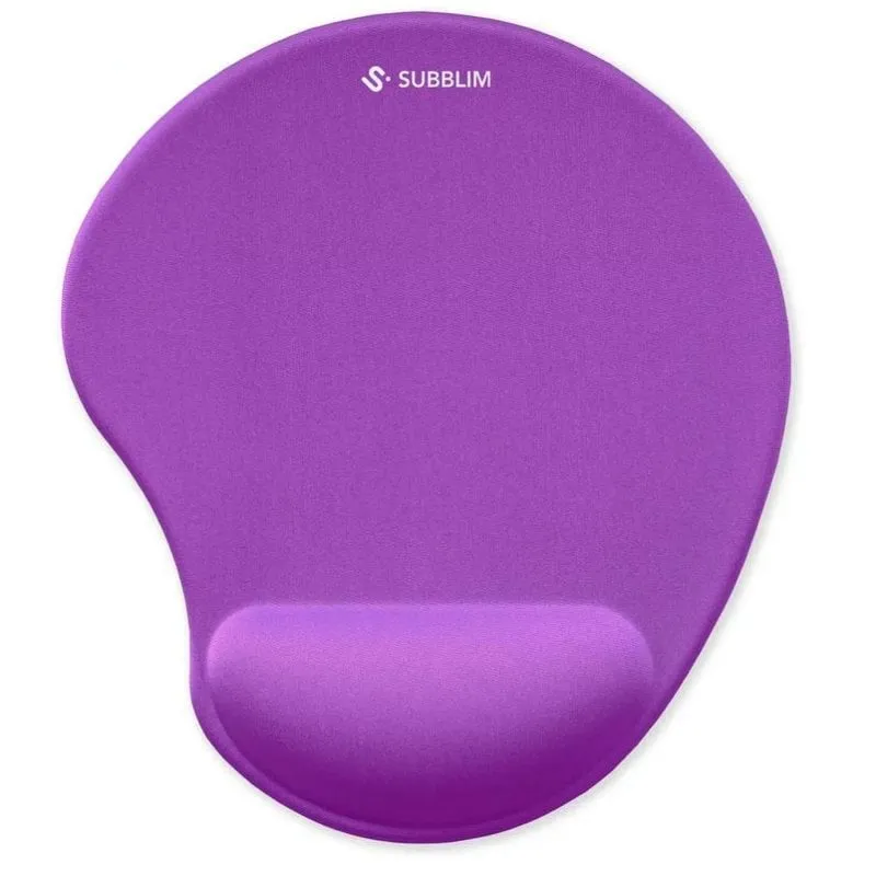 Tappetino per mouse Subblim SUBMP-04E052 Ergo NeoGel supporto polso gel viola