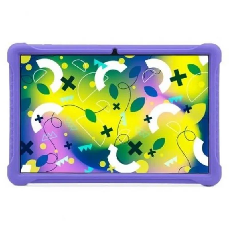 Custodia SPC Gravity 10.1 Kids Case silicone Ender Purple stand