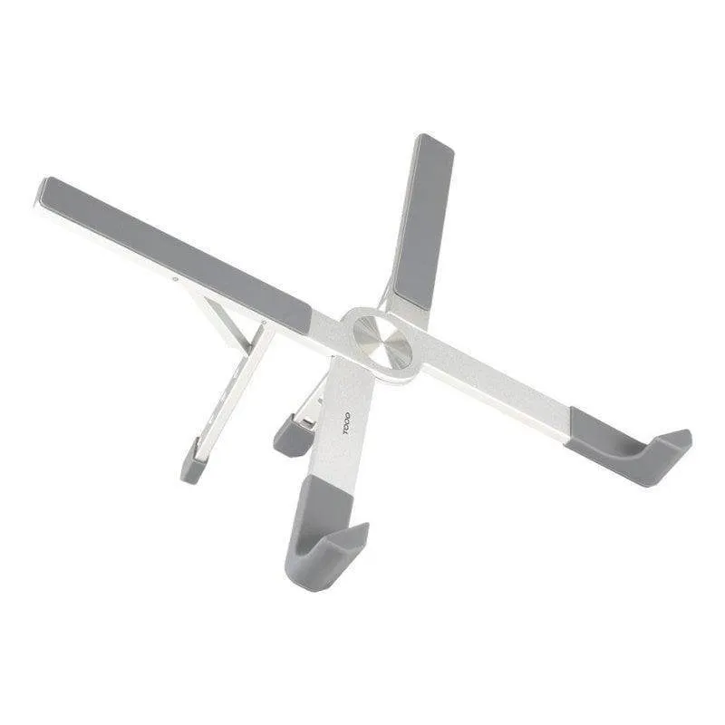 Supporto notebook TooQ TQLRS0036-AL alluminio 5 posizioni portatili 11-17.3"