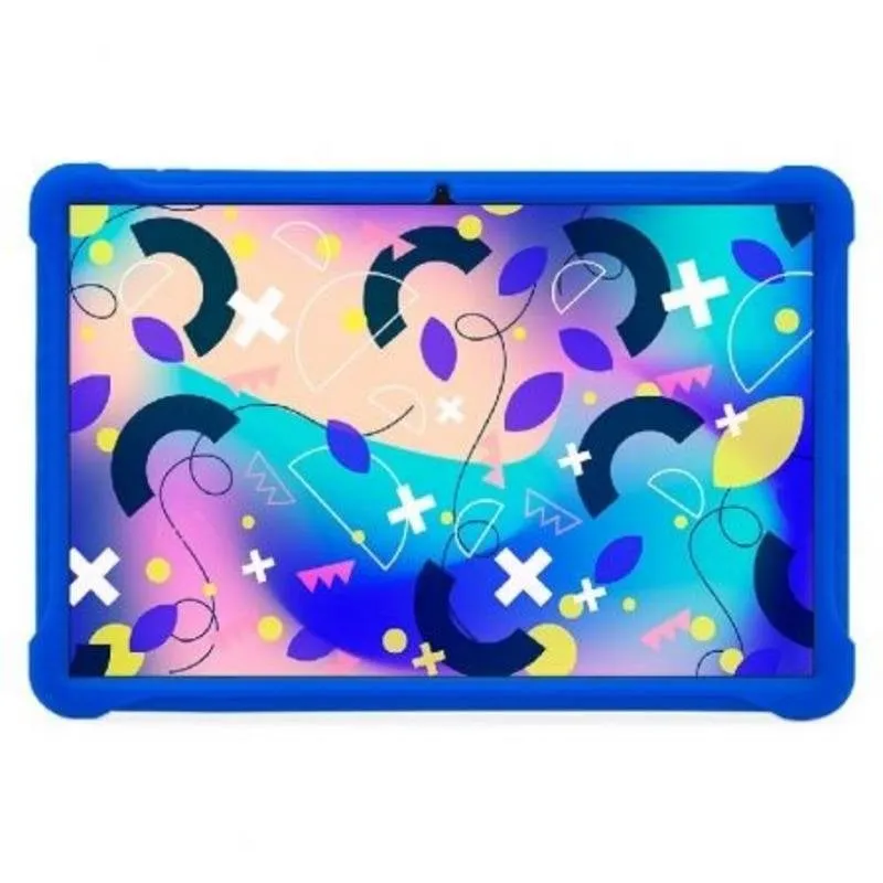 Custodia tablet SPC Gravity 11" Kids Case silicone blu angoli rinforzati