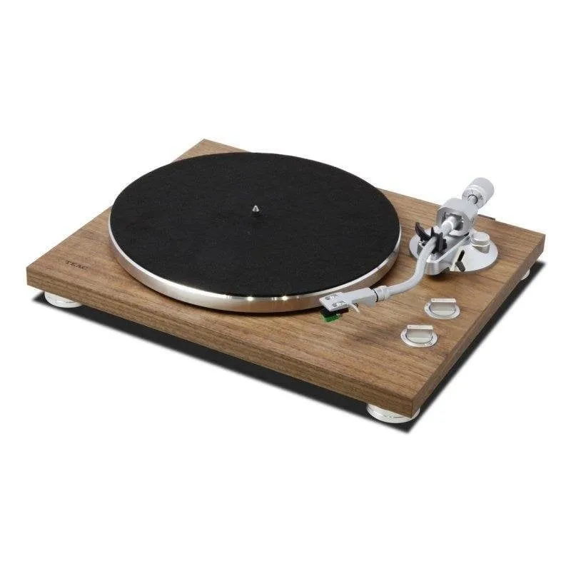 Tocadiscos Teac TN-400BT-X Bluetooth Trazione Cinghia Vinile Braccio a S Noce