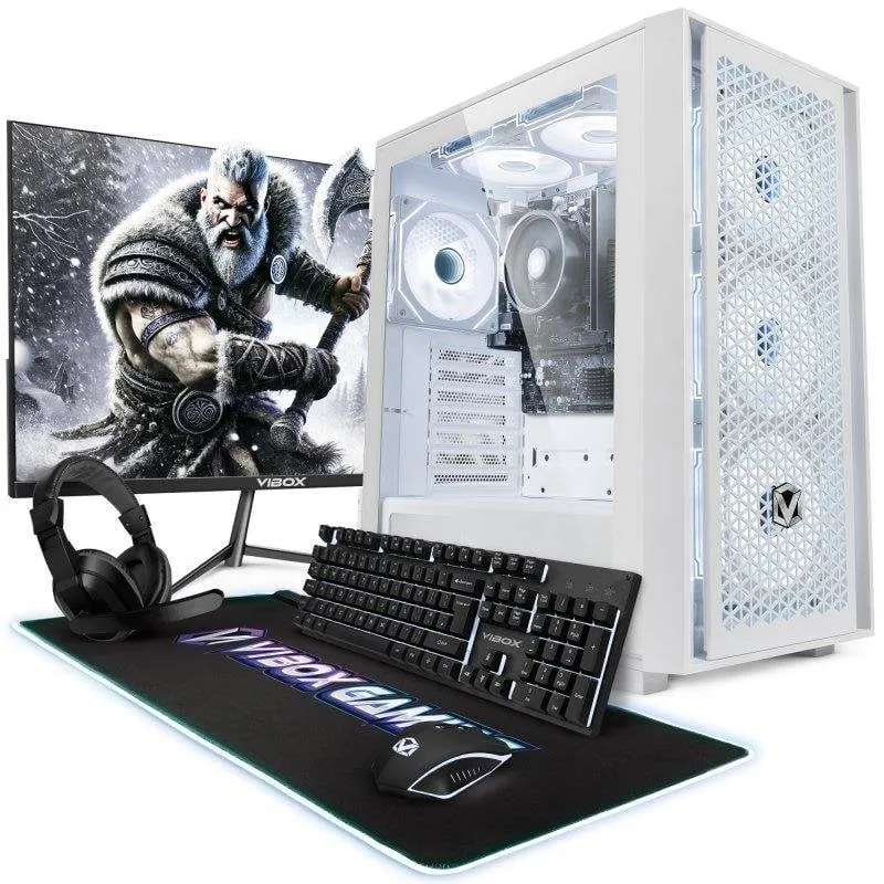 Vibox VI-114 AMD Ryzen 3 3200G 16GB 1TB NVMe Monitor 21,5" Kit Gaming