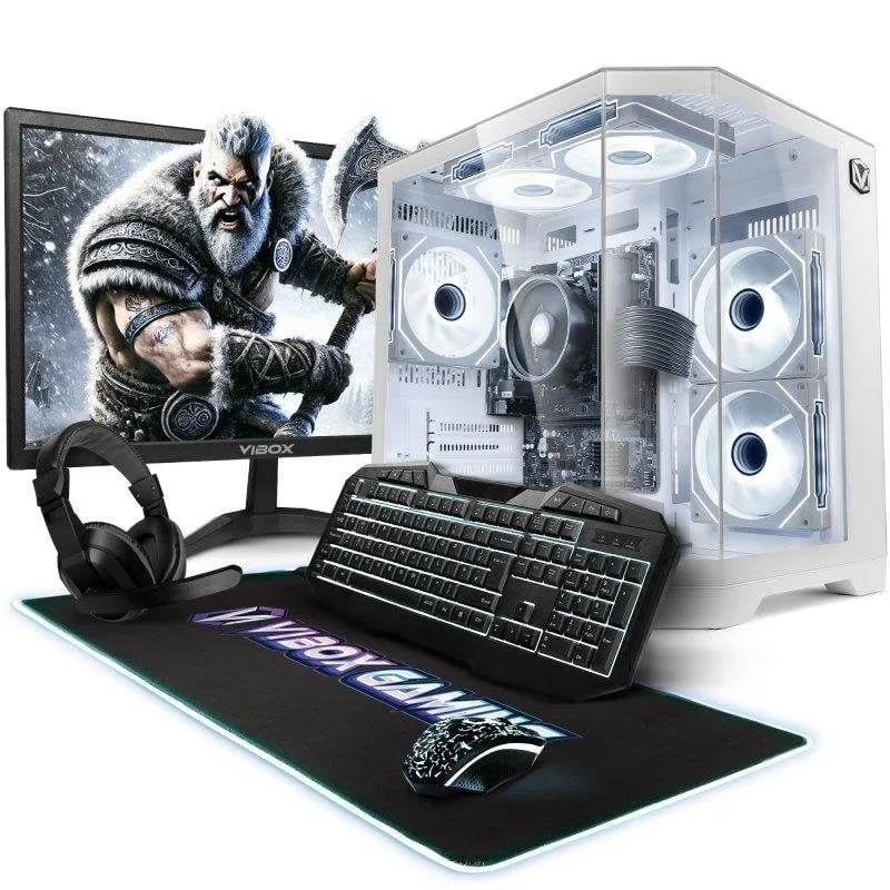 Vibox I-503 Gaming PC AMD Ryzen 3 3200G 16GB 1TB NVMe Monitor 21,5" Kit Gaming