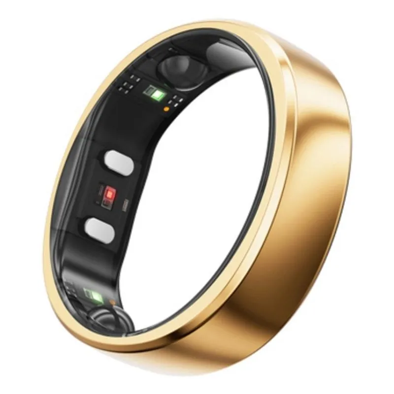 Anello intelligente RingConn Gen 2 Taglia 13 Bluetooth 5.0 IP68 12 giorni Android iOS Monitoraggio Sonno Cardio Oro Rosa