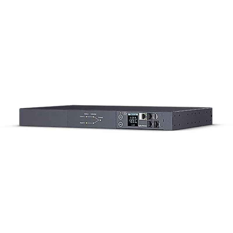 Multipresa CyberPower PDU44004 12 prese gestite LCD rack 1U con ATS doppio ingresso