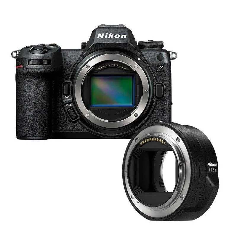 Fotocamera Digitale Mirrorless Nikon Z6 III 24.5MP Zoom Ottico Stabilizzatore Full Frame Touch WiFi Adattatore FTZ II