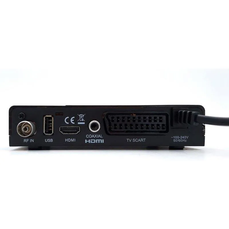 Decoder Digitale Terrestre Akai HEVC 265 10 Bit HD Controllo Parentale HDMI USB