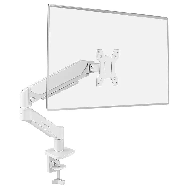 Supporto per monitor Mars Gaming Marm-pro1 per 13"-32" VESA Max 10 kg Bianco