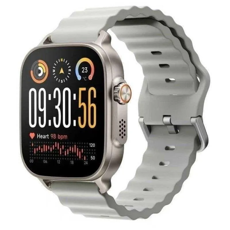Realme Watch 5 Bluetooth GPS NFC 44mm Argento AMOLED IP68 SpO2 Cardiofrequenzimetro