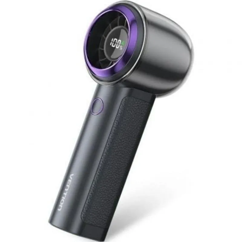 Mini Ventilatore Portatile da Mano Vention PBBV0 4 Velocità 3000mAh USB-C Viola