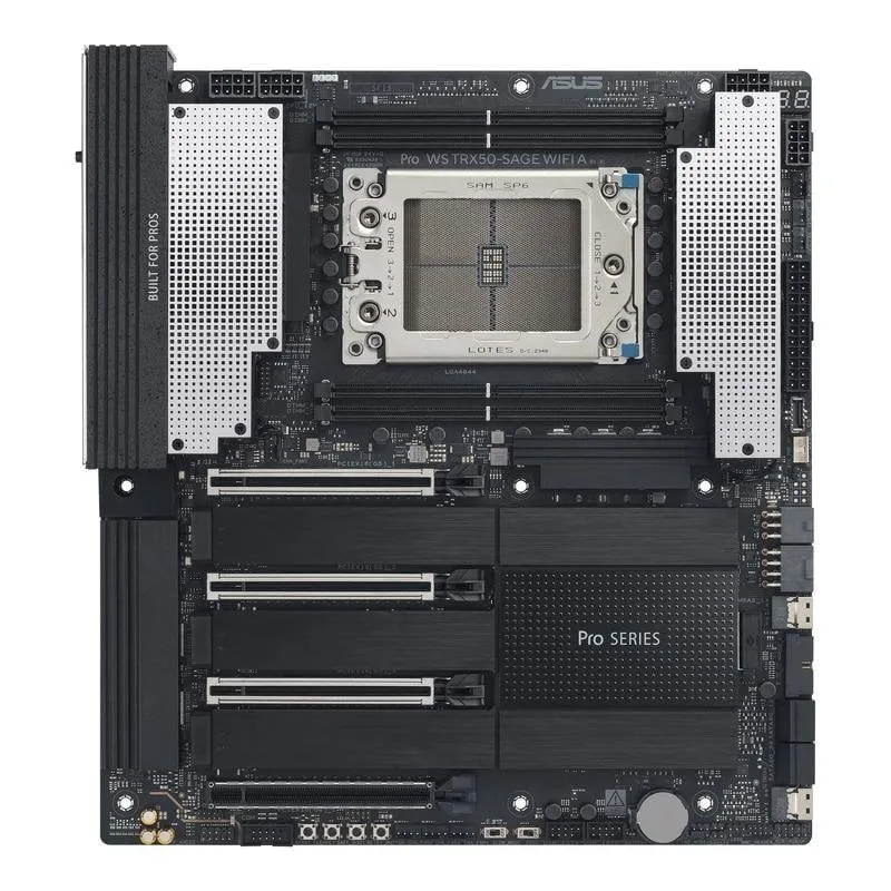 Schede Madri ASUS PRO WS TRX50-SAGE WIFI A AMD TRX50 sTR5 DDR5 CEB WiFi 7 10GbE RAID ECC
