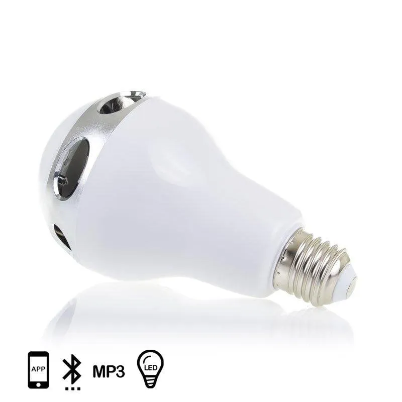 Altoparlanti Dam Electronics Lampadina Bluetooth E27 6W LED 8W Controllo Colore